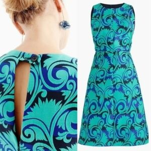 J. Crew Vineyard Jacquard  Dress